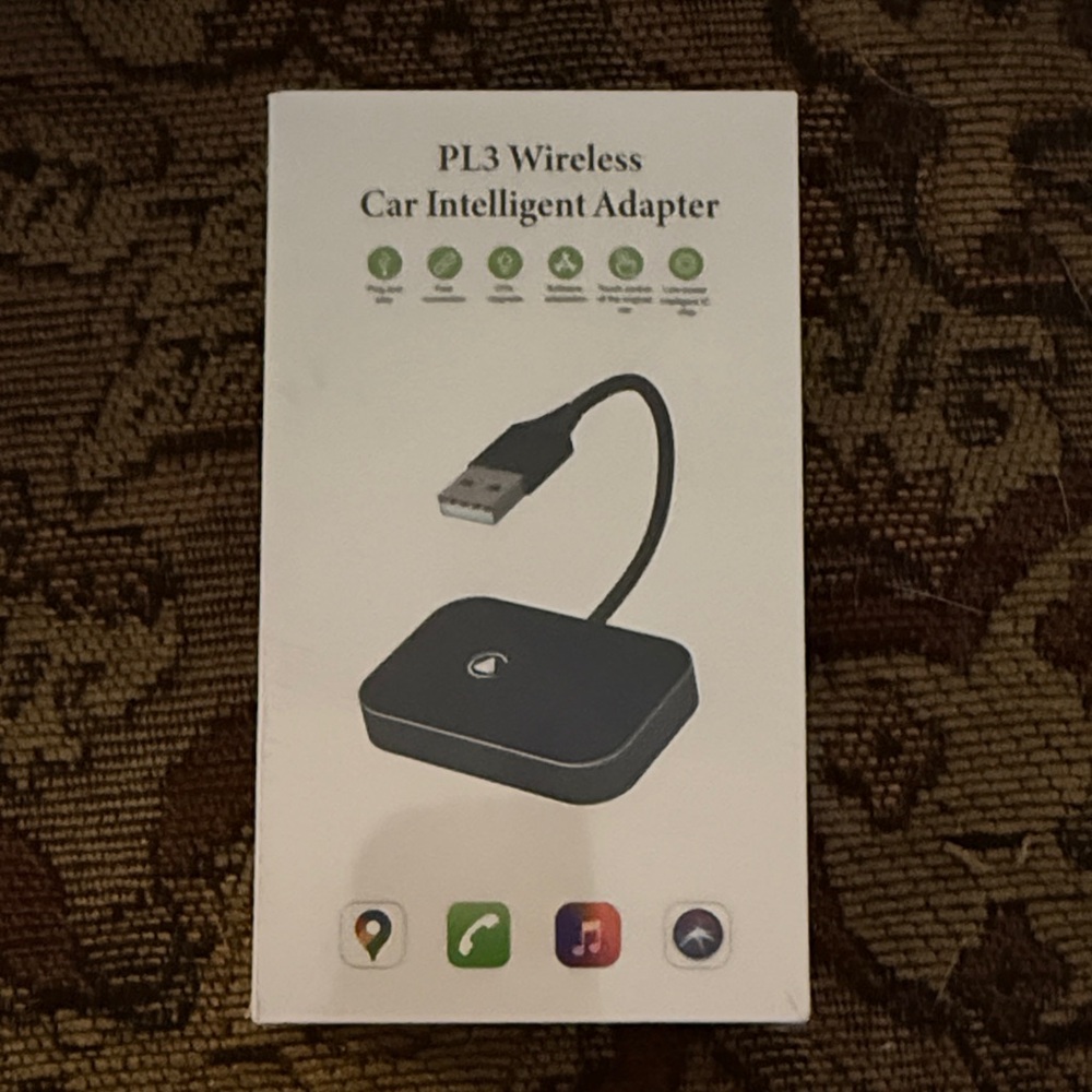 PL3 Wireless Car Intelligent Adapter - Black